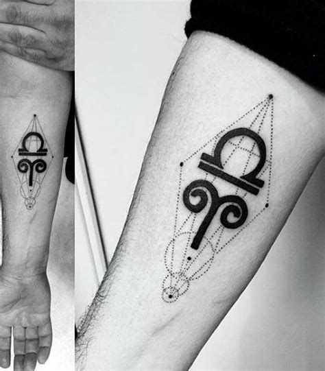 tatuajes del signo libra para hombres|Tatuajes de Libra: 100 hermosas ideas, significados y bocetos